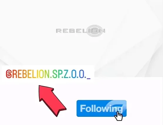 Rebelion Sp. z o.o. following